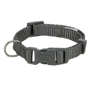 Trixie Premium Halsband - grafit, Größe XXS-XS