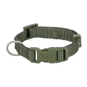 Trixie Premium Halsband - olivegrün, Größe: XS-S