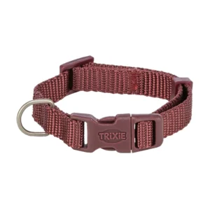 Trixie Premium Halsband - sangria, Größe XXS-XS