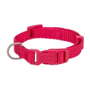 Trixie Premium Halsband - fuchsia, Größe XXS-XS