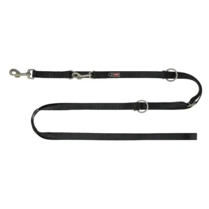 Trixie Premium Verlängerungsleine, extra lang 3,0m - schwarz, Größe: XS-S
