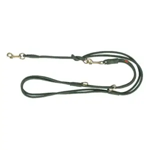 Trixie Pure Verlängerungsleine, Leder rund  2m/10mm - salbei