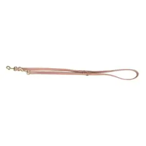 Trixie Pure Verlängerungsleine, Leder 2m - rosa, Größe: S-M
