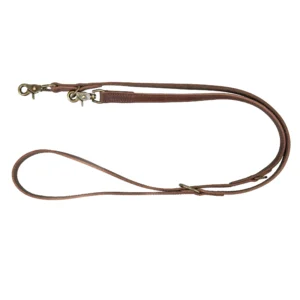 Trixie Rustic Fettleder-Verlängerungsleine - Größe: XS-S