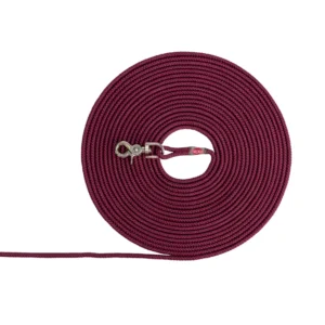 Trixie Schleppleine, rund - sangria, 10m