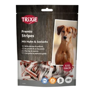 Trixie Stripes mit Huhn & Seelachs - 300g