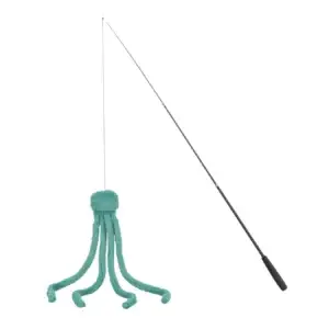Trixie Teleskop-Spielangel Oktopus 42–106 cm
