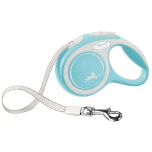 Trixie flexi New COMFORT Gurt - hellblau - Größe S