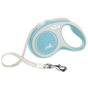 Trixie flexi New COMFORT Gurt - hellblau