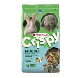 Versele-Laga Crispy Muesli Rabbit Alleinfutter für (Zwerg)Kaninchen - 850g