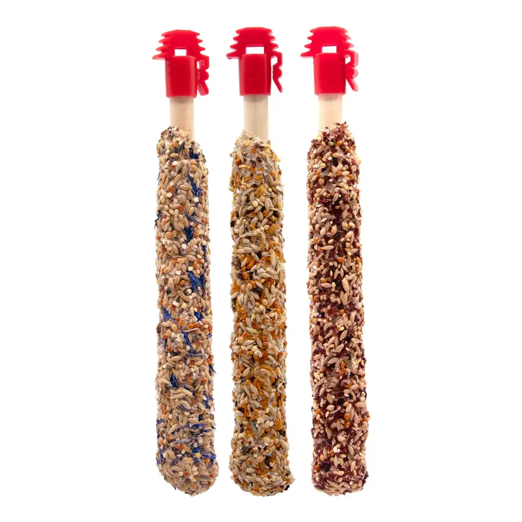 Versele-Laga Prestige Sticks Kanarien Triple Variety Pack - 3 Geschmacksrichtungen 90g - 3x30g – Bild 2