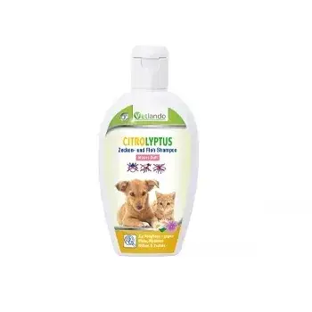 Vetlando Citrolyptus Zecken- und Floh Shampoo für Hund und Katze 250ml