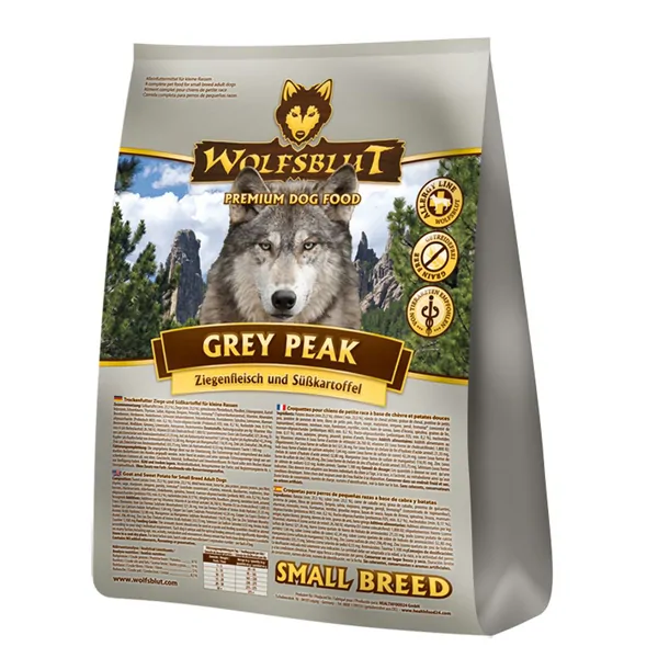 Wolfsblut Small Breed Grey Peak - Ziegenfleisch und Süßkartoffel