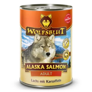 Wolfsblut Adult Alaska Salmon - Lachs mit Kartoffeln 395 g Dose