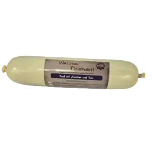 Wallitzer Fleischwurst Rind mit Zucchini & Reis 400g