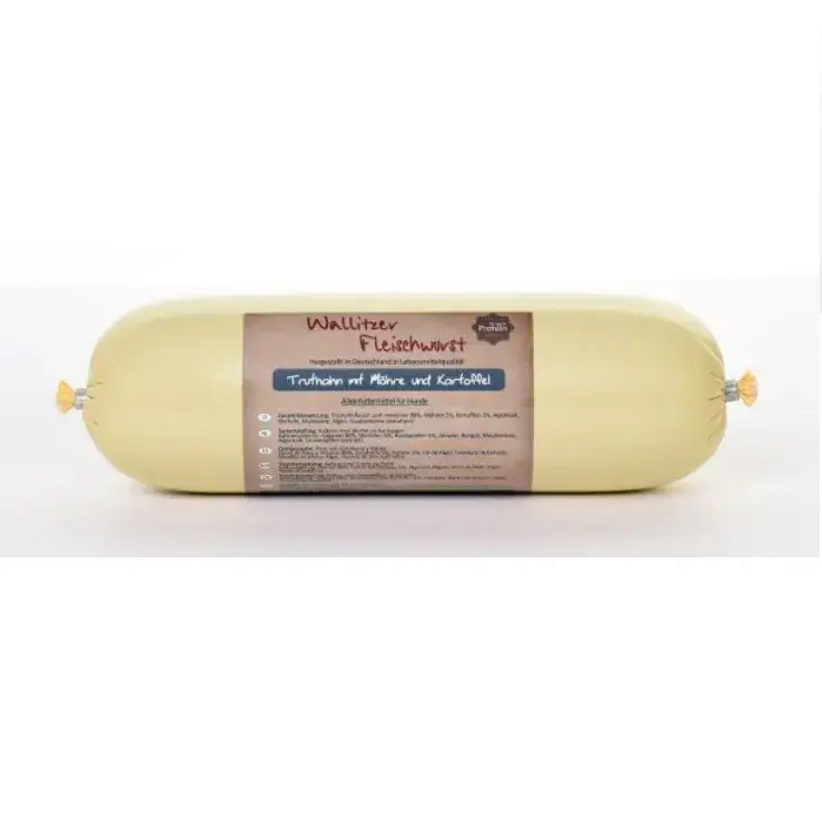 Wallitzer Fleischwurst Truthahn mit Möhre und Kartoffel 400g