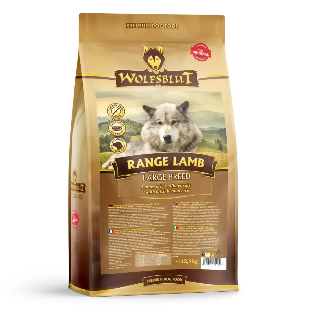Wolfsblut Large Breed Range Lamb - Lamm und Vollkornreis