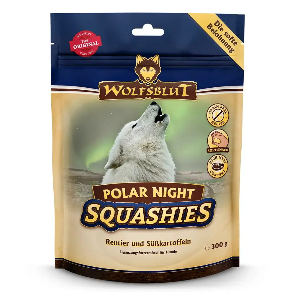 Wolfsblut Squashies Polar Night 300g Rentier mit Süßkartoffel
