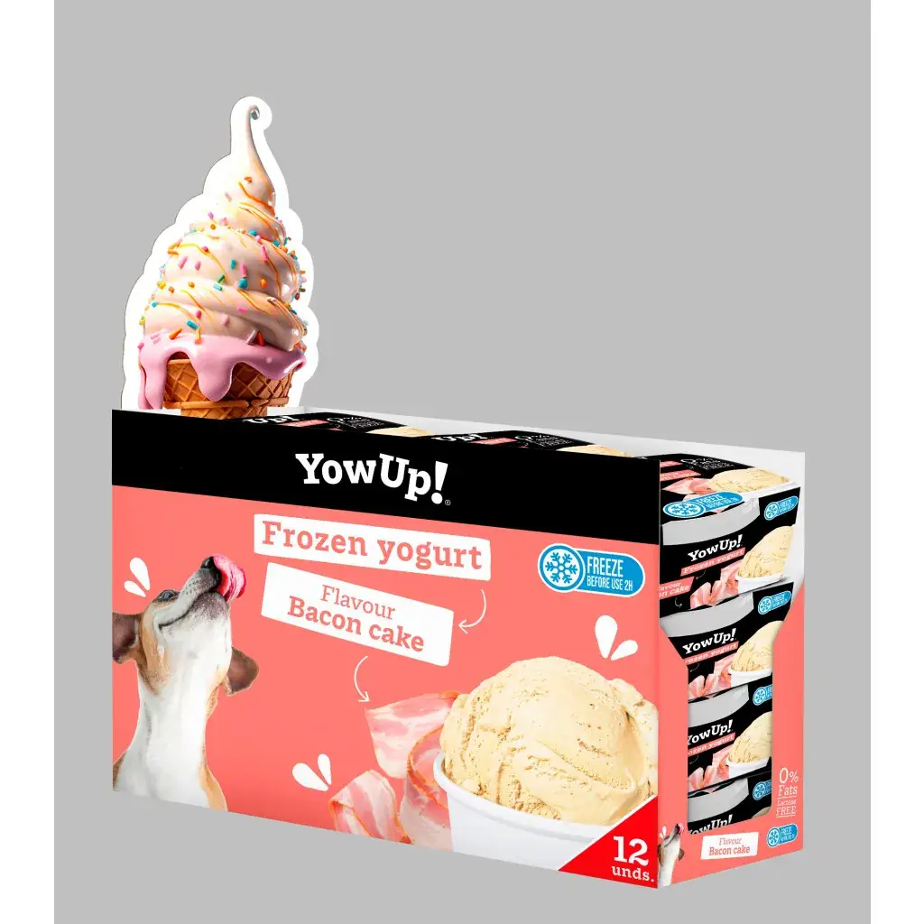 YowUp! Frozen Yoghurt Bacon Cake – Bild 2