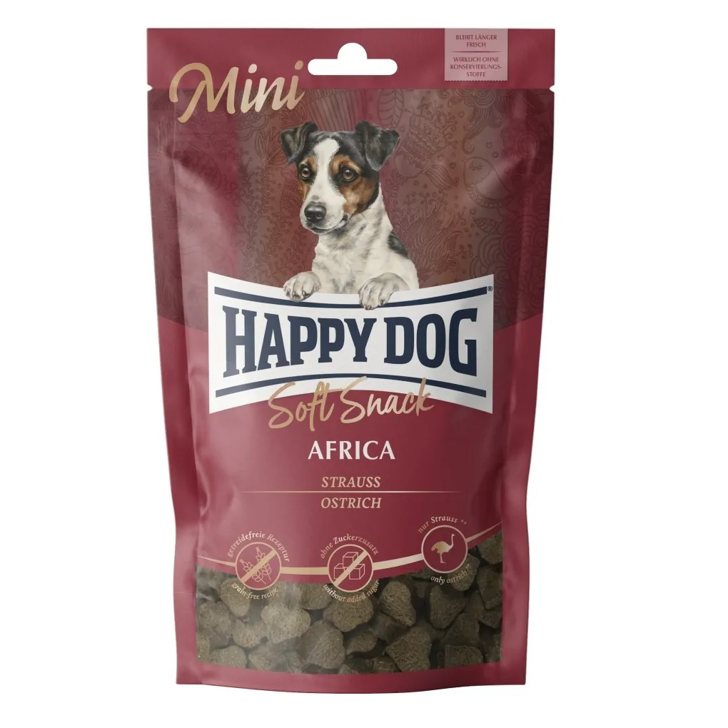 Happy Dog - Soft Snack Mini Africa 100g
