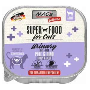 Mac´s - Katzen Schale Vetcare - Pute & Rind Urinary 100g