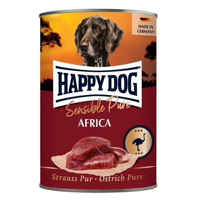 Happy Dog - Sensible Pure Africa Strauß 400g