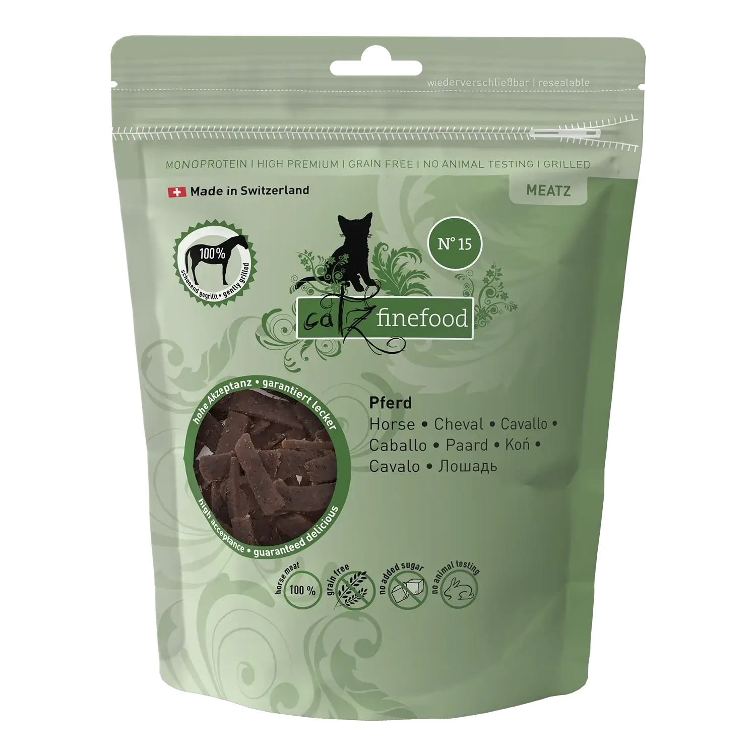 catz finefood Meatz N° 15 Pferd 45g