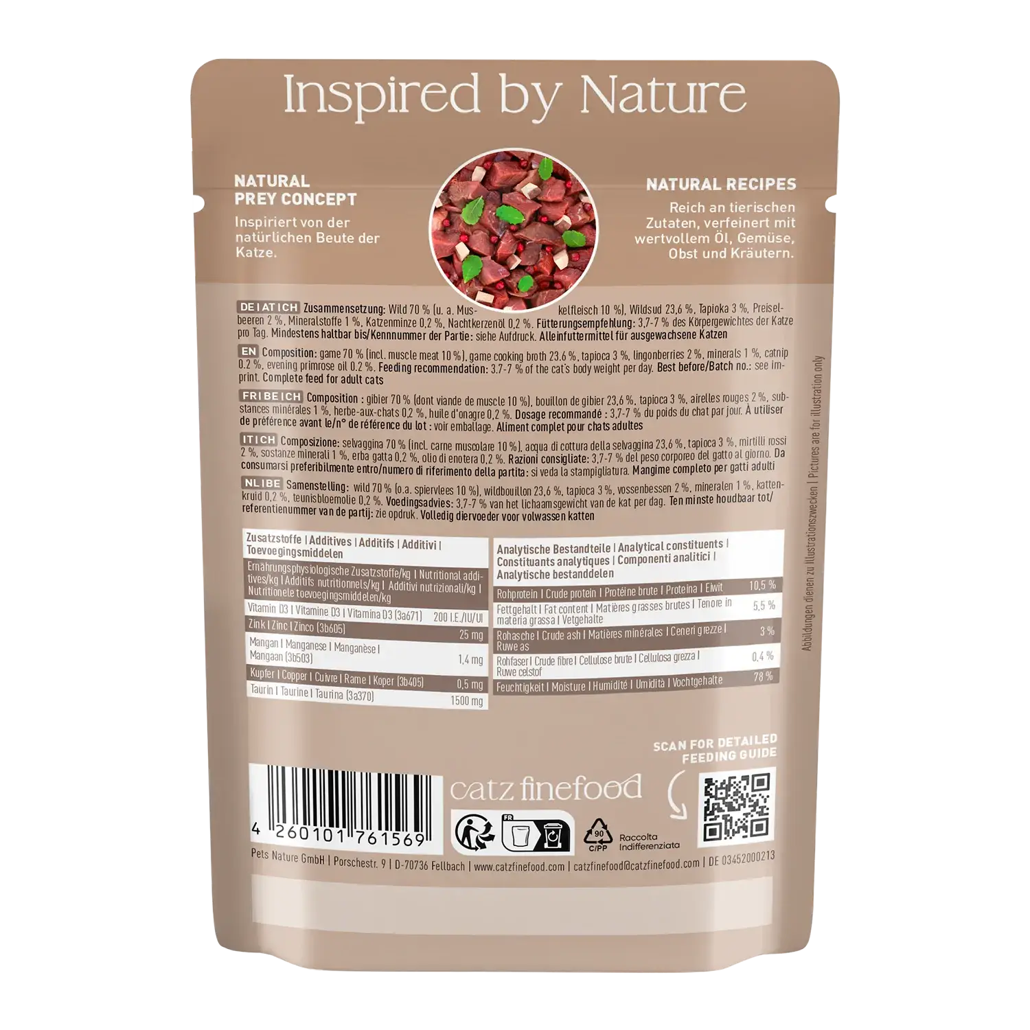 catz finefood® CLASSIC Adult Wild 85g – Bild 3