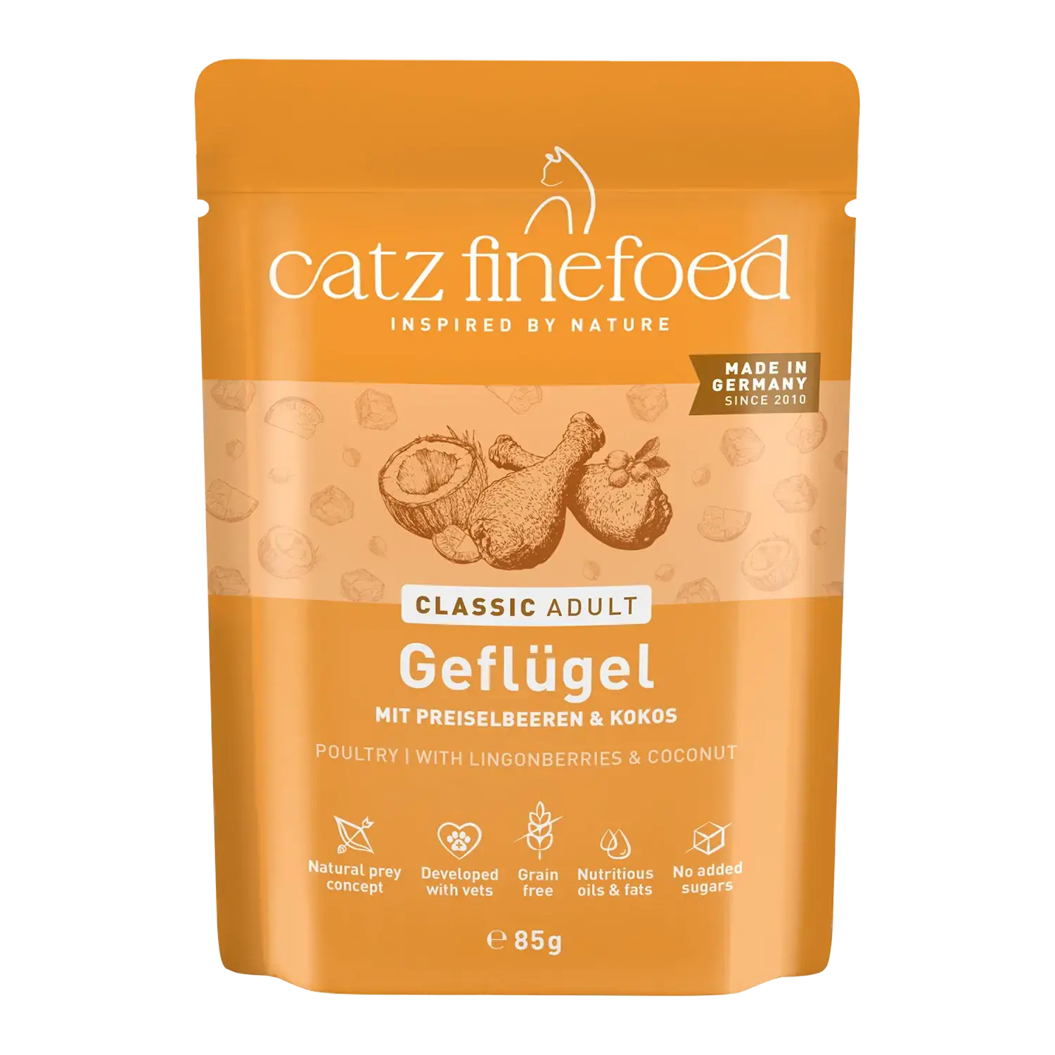 catz finefood® CLASSIC Adult Geflügel 85g