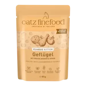 catz finefood® CLASSIC Kitten Geflügel 85g