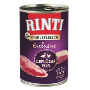 Rinti Singlefleisch Exclusive - Ente Pur - 400g