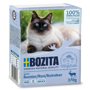 Bozita Häppchen in Soße mit Rentier 370g