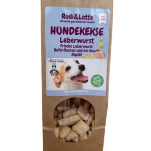 Rudi&Lotte - Hundekekse Leberwurst 100g