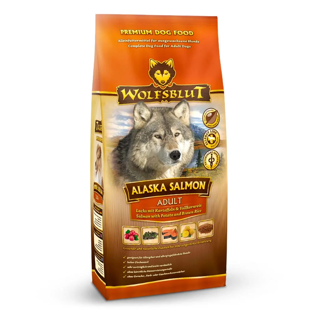 Wolfsblut Adult Alaska Salmon - Lachs mit Kartoffel