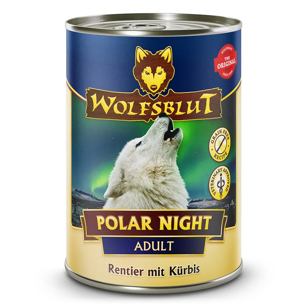 Wolfsblut Adult Polar Night - Rentier mit Kürbis 395g Dose