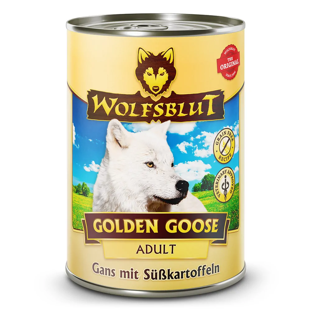 Wolfsblut Adult Golden Goose - Gans mit Süßkartoffeln 395g Dose