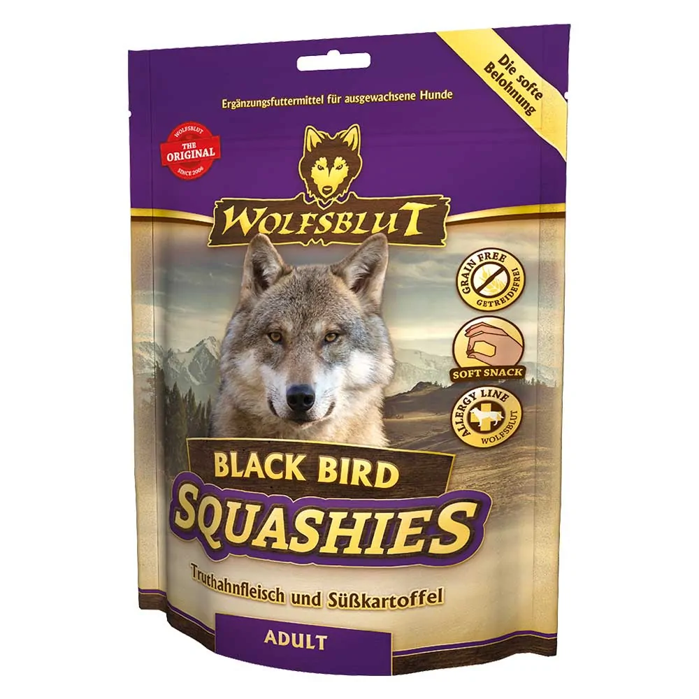 Wolfsblut Squashies Black Bird - Truthahnfleisch und Süßkartoffel 300g