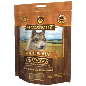 Wolfsblut Cracker Wide Plain - Pferdefleisch & Süßkartoffel 225g
