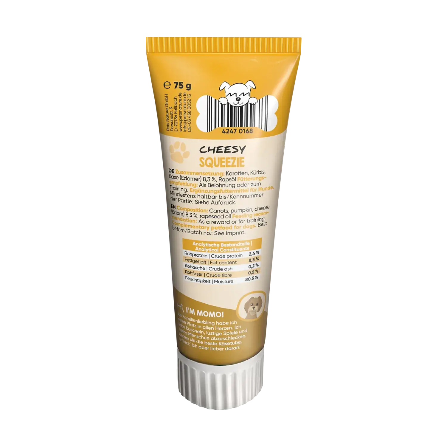 yummeez® CLASSIC SQUEEZIE Cheesy 75g – Bild 3