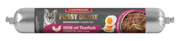 Fleischeslust - Pussy Deluxe Huhn mit Thunfisch 100g