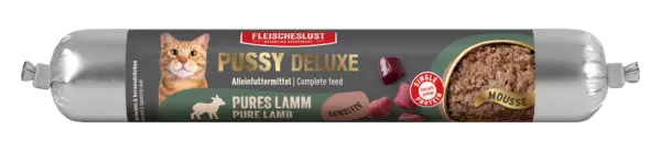 Fleischeslust - Pussy Deluxe Pures Lamm Sensitiv 100g