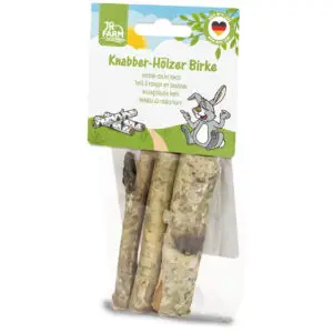 JR-Farm Knabber-Hölzer Birke 40g