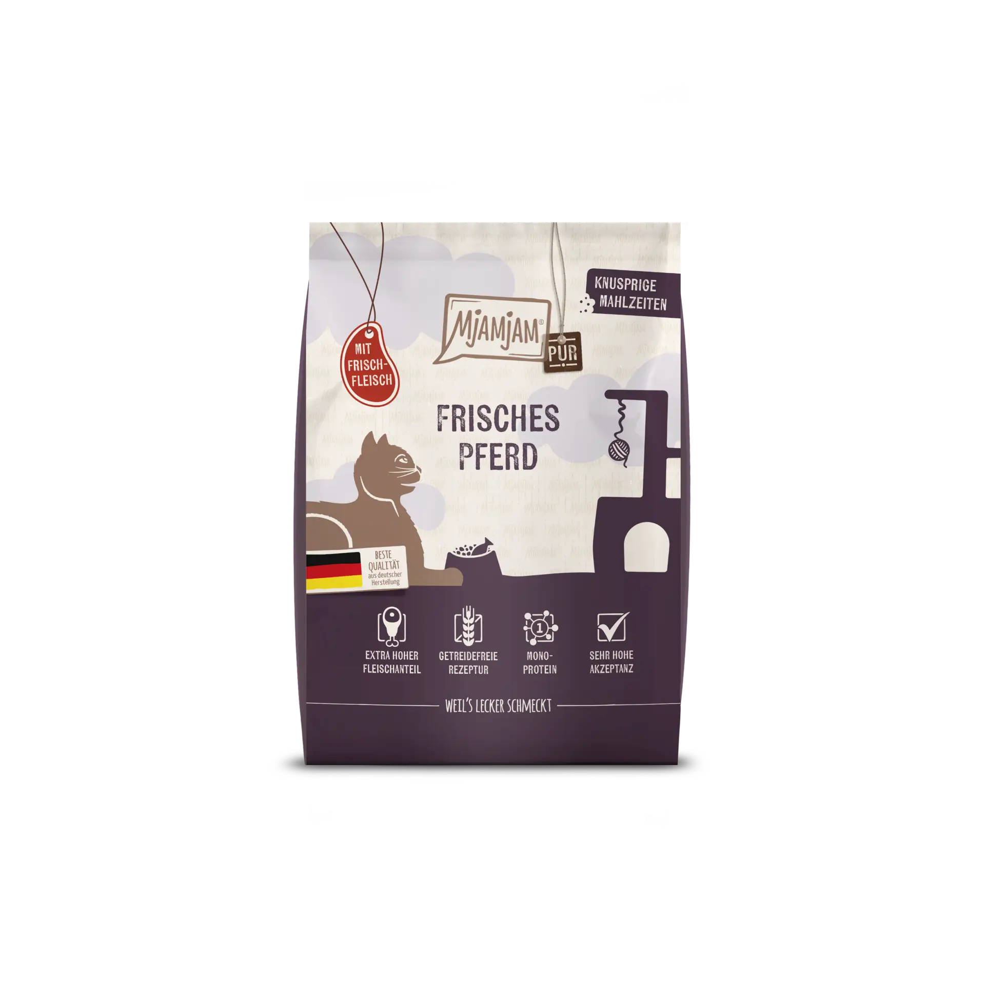 MjAMjAM - Knusprige Mahlzeiten PUR - Frisches Pferd