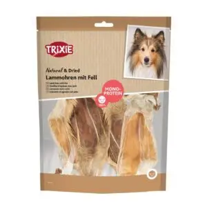 Trixie Lammohren mit Fell 250g