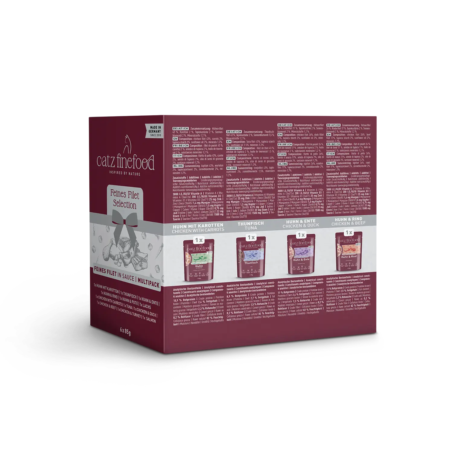catz finefood® FEINES FILET IN SAUCE Multipack 6x85g – Bild 2