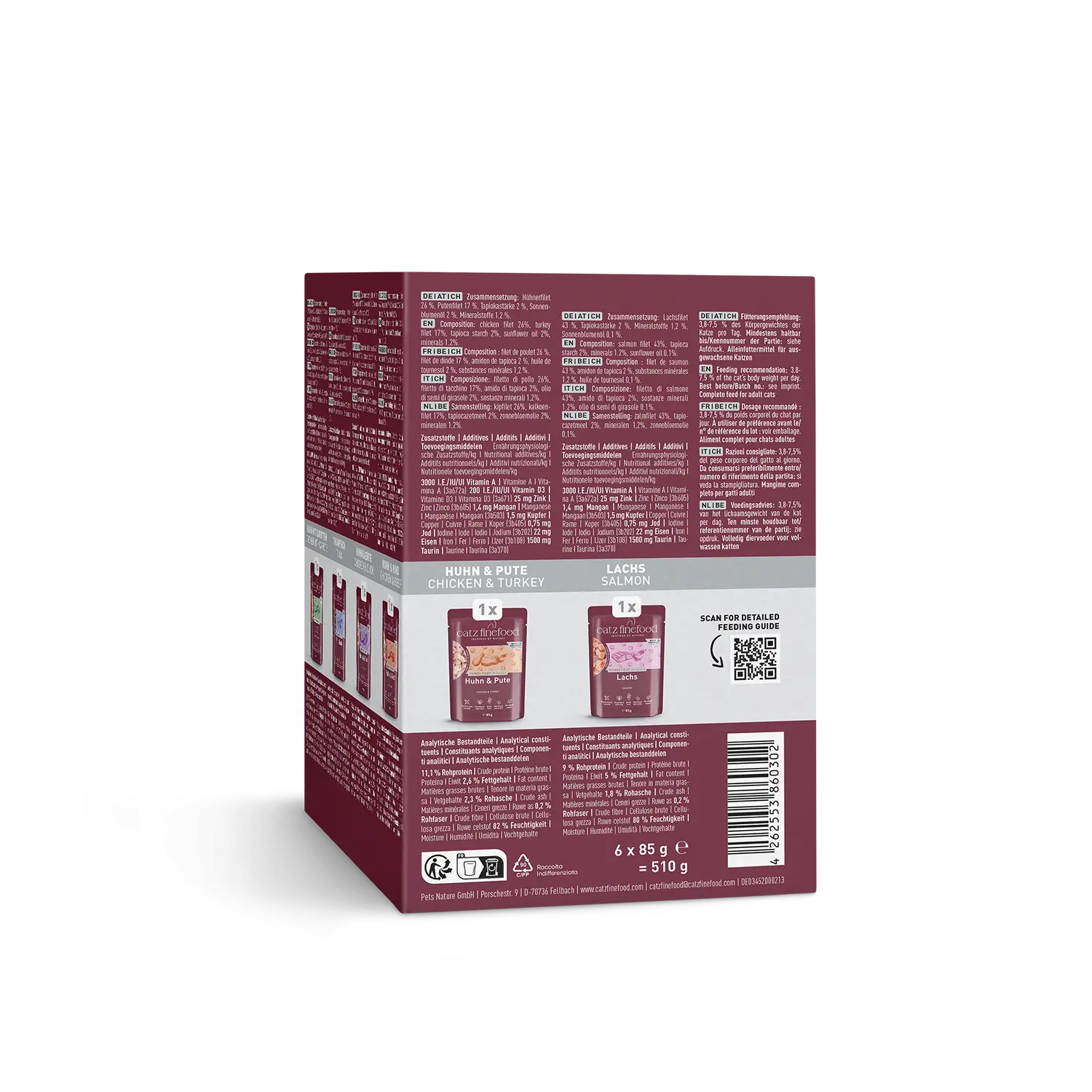 catz finefood® FEINES FILET IN SAUCE Multipack 6x85g – Bild 4